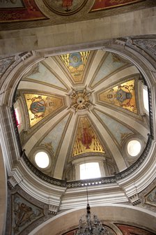 Interior, Bom Jesus do Monte Church, Braga, Portugal, 2009.  Artist: Samuel Magal