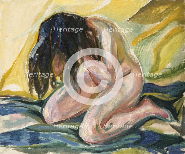 Kneeling Female Nude, 1919.