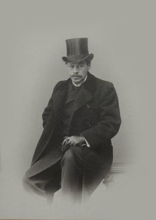 Portrait of the Composer Anton Arensky (1861-1906). Creator: Anonymous.