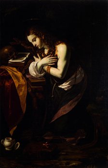 The Repentant Mary Magdalene, 1625-1630. Creator: Guerrieri, Giovanni Francesco (1589-1657).