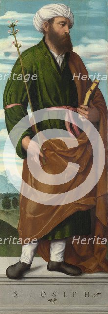 Saint Joseph, c.1540. Artist: Moretto da Brescia (ca 1498 - 1554)