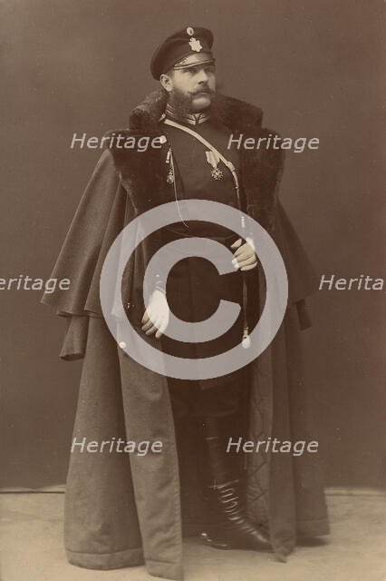 Fotoportret polit?s?mei?stera Mcheslava Ippolitovicha Sokolovskogo, 1890. Creator: Unknown.