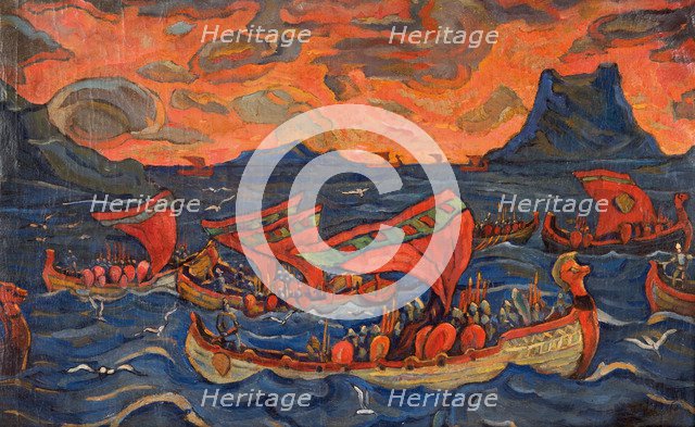 Campaign to Chersonesos by Vladimir the Great, 1904.