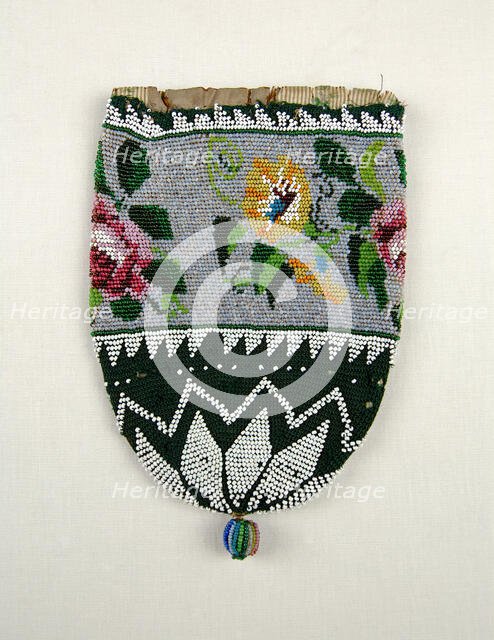 Pouch, European, 1850-60. Creator: Unknown.