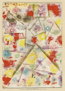 Gedenkblatt E , 1924. Creator: Klee, Paul (1879-1940).