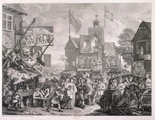 'Southwark Fair', 1733. Artist: William Hogarth