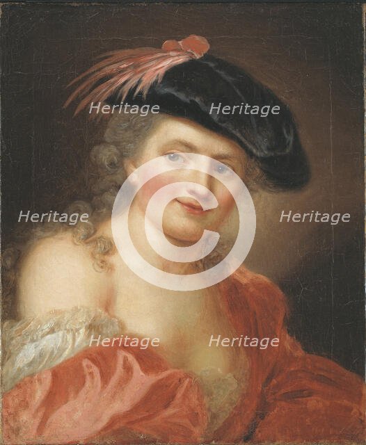 Self Portrait, 1736-1782. Creator: Anna Dorothea Therbusch.