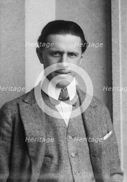 George Creel, Chairman, Committee On Public Information, 1917.  Creator: Harris & Ewing.