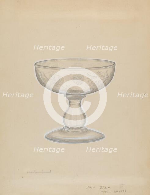 Compote, 1936. Creator: John Dana.