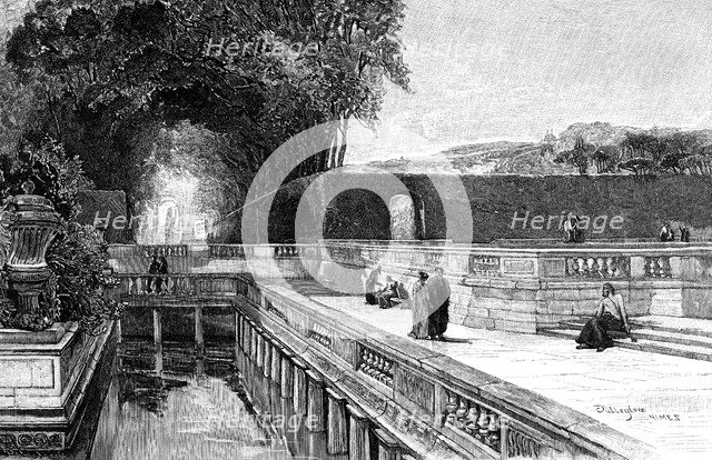 Nimes, France, 19th century.Artist: R Lueders