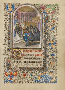 Mass for the Dead; Book of Hours, about 1420-1430. Creator: Master of the Harvard Hannibal.