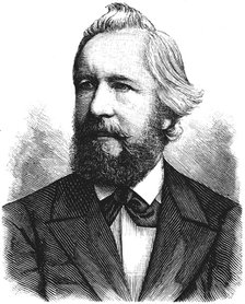 Ernst Haeckel (1834-1919), German zoologist and evolutionist. Artist: Unknown