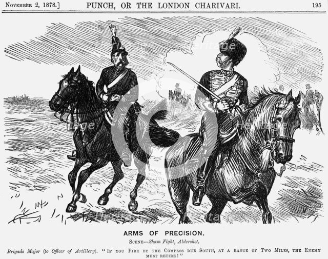 'Arms of Precision', 1878. Artist: Charles Samuel Keene