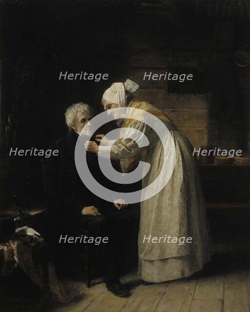 Preparing for Church, 1872. Creator: Arvid Liljelund.