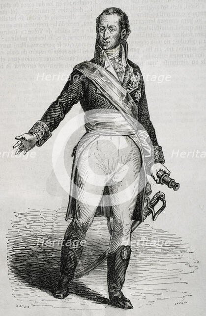 Cayetano Valdés y Flórez, (1767-1835), Spanish military and sailor, 1853.  Creators: Eusebio Zarza, Tomás Carlos Capuz.