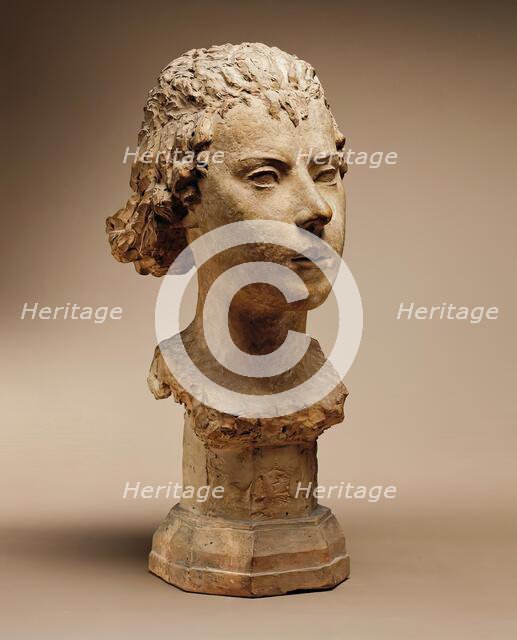 Chichio Haller, the artist's wife, 1920. Creator: Hermann Haller.