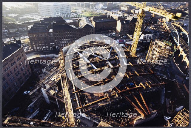 The Bridgewater Hall, Barbirolli Square, Manchester, 01/12/1994. Creator: John Laing plc.