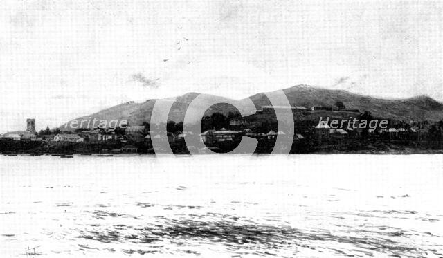 The Rising in Sierra Leone: a view of Freetown, capital of the British Settlement, 1898. Creator: Unknown.