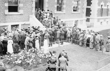 Hygiene Congress delegates, Ellis Island. between c1910 and c1915. Creator: Bain News Service.