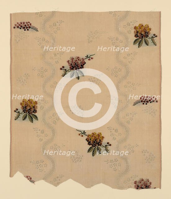 Panel, Spitalfields, c. 1752/55. Creator: Unknown.