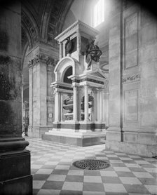 Wellington Monument, St Paul's Cathedral, City of London, c1870-c1900. Artist: York & Son.