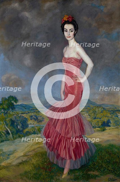 La Señora de Garay. Creator: Zuloaga y Zabaleto, Ignacio (1870-1945).