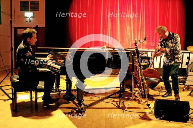 Jason Rebello – Tim Garland Duo, Battle Jazz Festival, East Sussex, July 2023. Creator: Brian O'Connor.