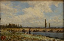 Vichy, Banks, Noon, 1870.