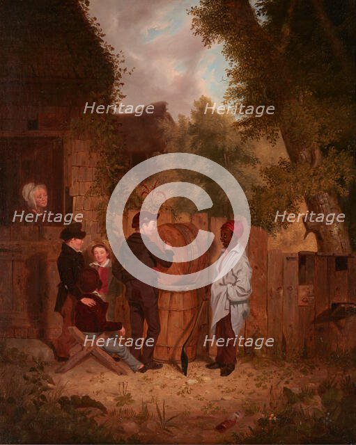 The Young Artist, 1840. Creator: Thomas Mickell Burnham.