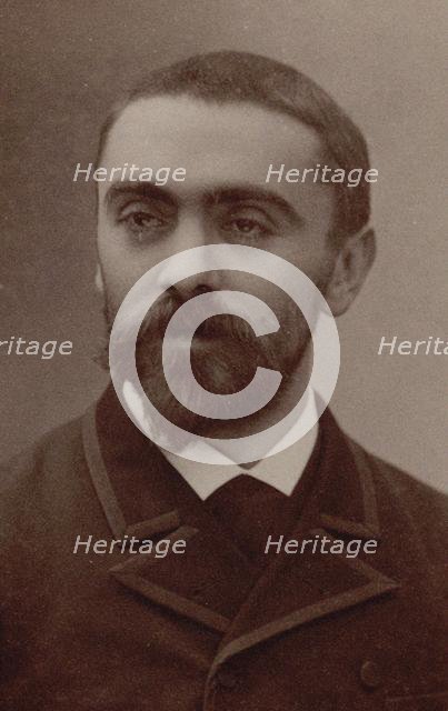 Portrait of the composer Georges Hüe (1858-1948), 1900s. Creator: Nadar, Gaspard-Félix (1820-1910).