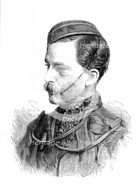 The late Captain W. Lawrell, 1880. Creator: Unknown.