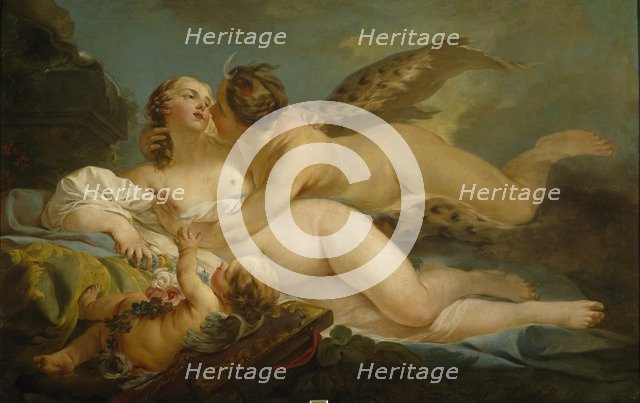Diana and Callisto, 1745-1747. Artist: Pierre, Jean-Baptiste Marie (1714-1789)