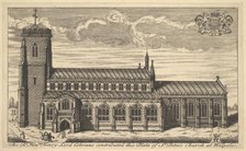 St. Peter's Church at Walpole, 18th century. Creator: Unknown.