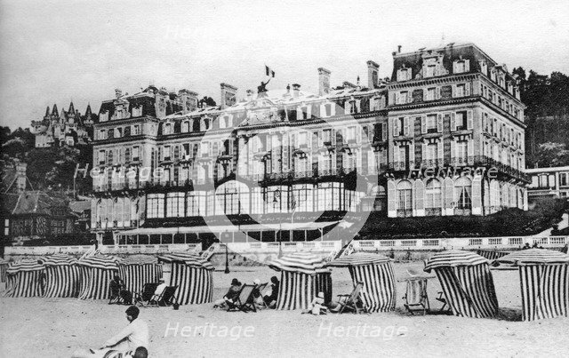 Black Rock Hotel, Trouville, France, c1920s. Artist: Unknown