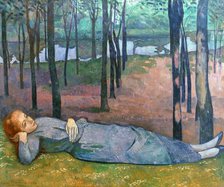'Madeleine in the Bois d'Amour', 1888. Artist: Emile Bernard