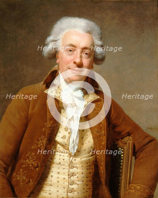 Portrait of the Architect Claude-Nicolas Ledoux (1736-1806), 1790. Creator: Drolling, Martin (1752-1817).