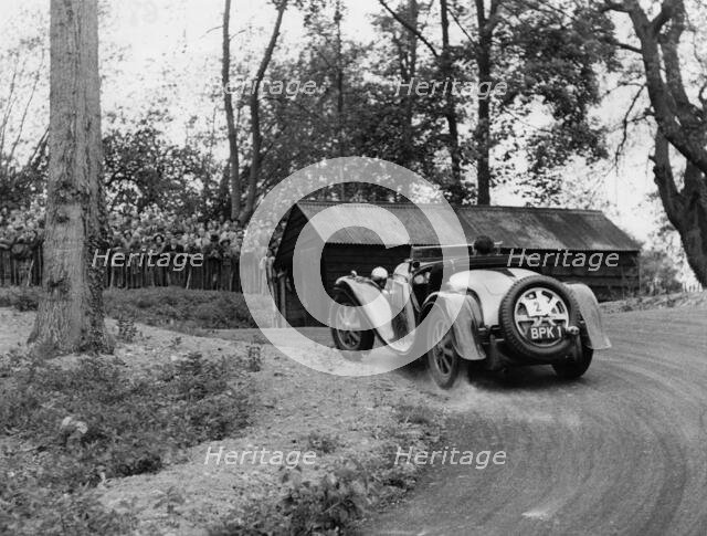 1934 Bugatti Type 55 competing in the Prescott Hill Climb, Gloucestershire. Creator: Unknown.