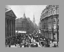 The Mansion House and Cheapside, London, c1900. Artist: Frith & Co.