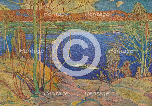 Spring Ice, 1916, (1937). Artist: Thomas John Thomson