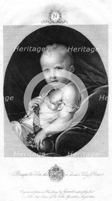 Napoleon II (1811-1832), 1814. Artist: Unknown