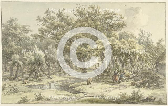 Landscape near Eext (Drenthe), 1793. Creator: Egbert van Drielst.