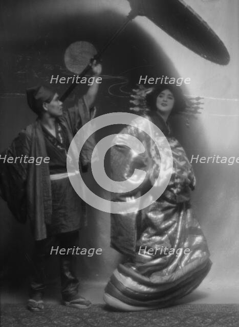 St. Denis, Ruth, 1913 Mar. 25. Creator: Arnold Genthe.