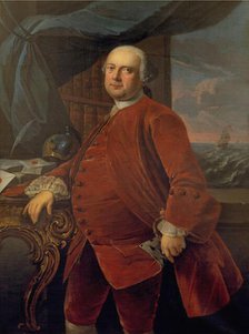 Postmester Frederik Carl Harboe (?), 1764. Creator: Jens Juel.