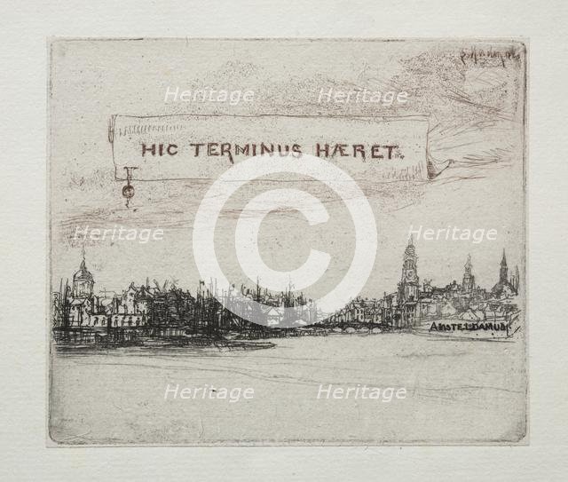 Amstelodamum, 1863. Creator: Francis Seymour Haden (British, 1818-1910).