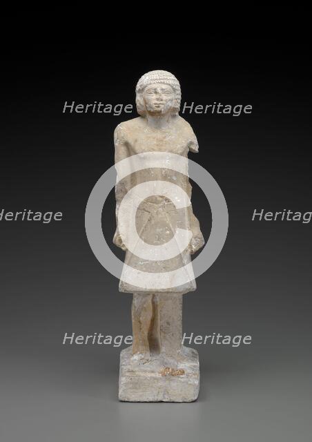 Statuette of a Striding Official, 2465-2323 BC. Creator: Unknown.