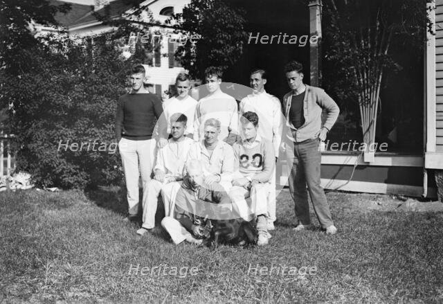 Yale Fresh. 8 and Harvard Goat, between c1910 and c1915. Creator: Bain News Service.