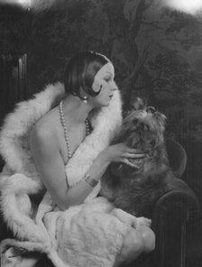 Carise, Erna, Mme.,  portrait photograph, 1928 Creator: Arnold Genthe.