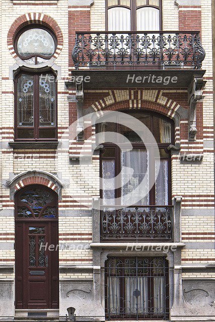 Mison Kwachet, 51 Rue Van Campenhout, Brussels, Belgium, (1901), c2014-2017. Artist: Alan John Ainsworth.