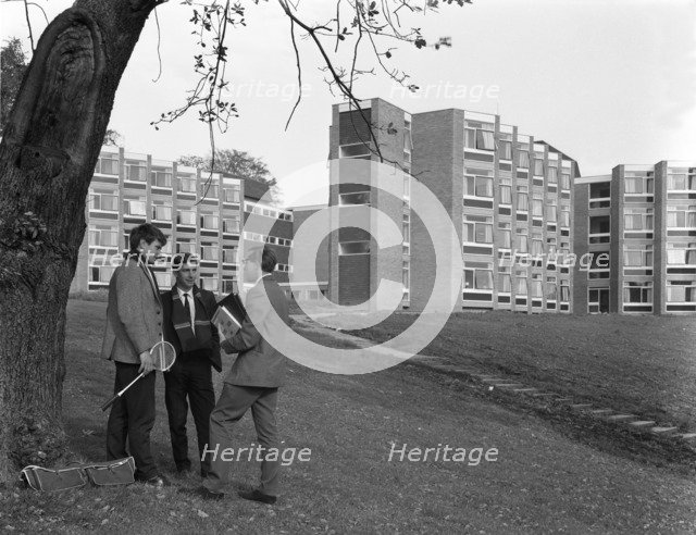Sheffield University campus, Sheffield, South Yorkshire, 1965. Artist: Michael Walters