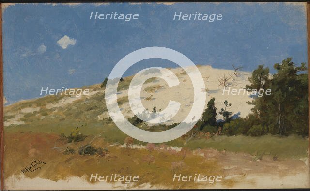 Cape Cod, Sand Dune, 1894. Creator: Herman Hartwich.